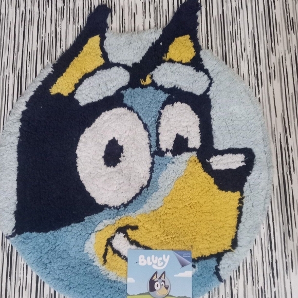 Bluey | Accents | Bluey 0 Cotton 19 Inch X 22 Inch Round Rug | Poshmark